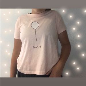 light pink shirt